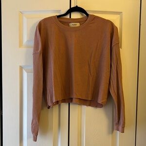 Women's Pink Cropped Top